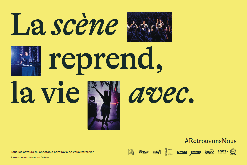 Les professionnels du spectacle vivant se mobilisent pour inciter le public à retrouver le chemin des salles