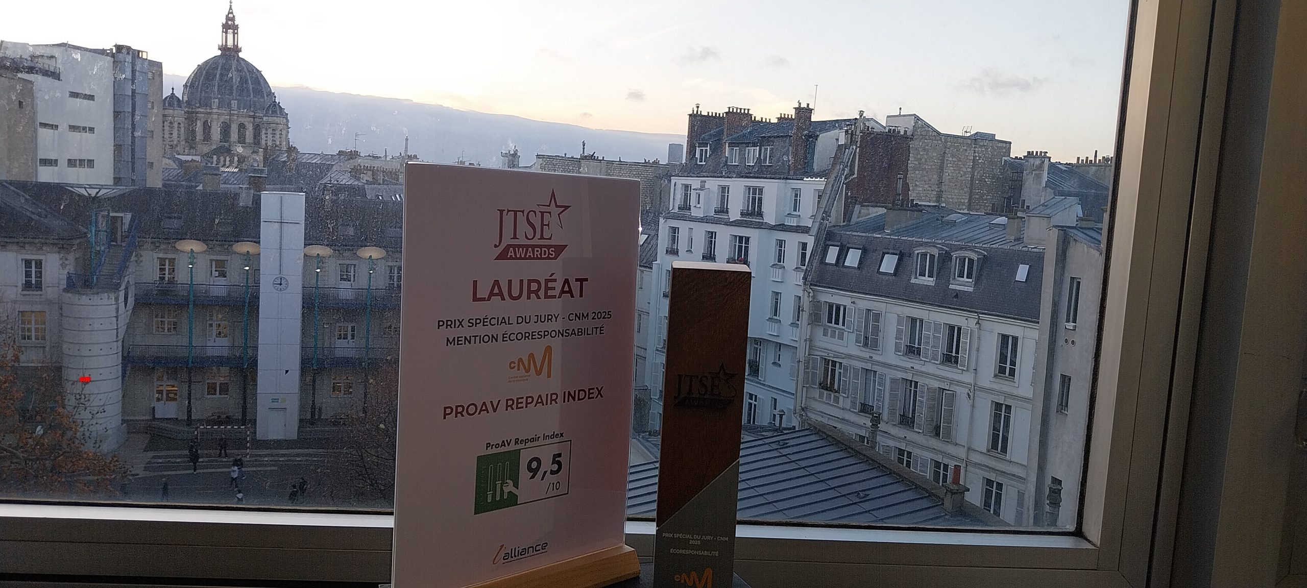 Le ProAV Repair Award récompensé aux JTSE